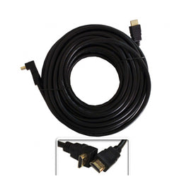 CABLE HDMI CON UN PLUG EN "L" 15m  RADOX   081-665