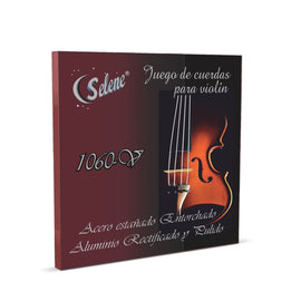 JGO DE CUERDAS VIOLIN ACECEO LISO ESTAÑADA  SELENE  1060-V