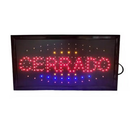 ANUNCIO LUMINOSO DE LEDS ABIERTO/CERRADO  RADOX   246-434