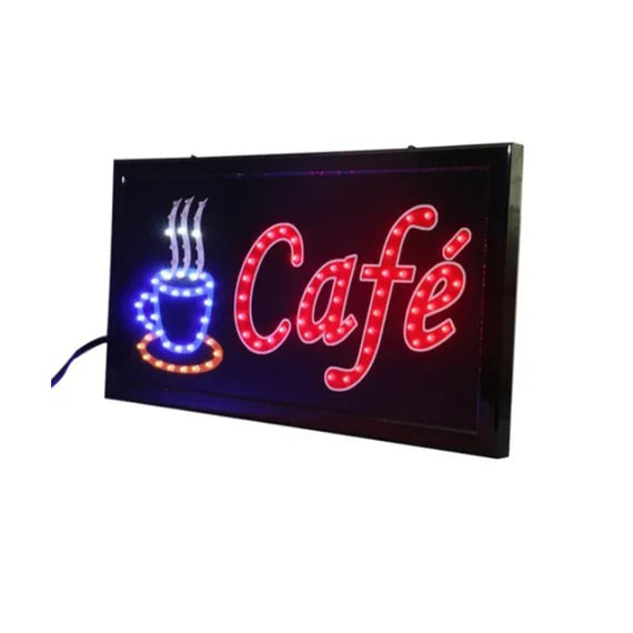 ANUNCIO LUMINOSO DE LEDS CAFÉ  RADOX   246-438