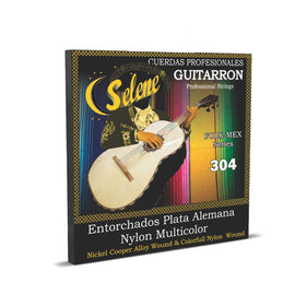 CUERDA 4TA NYLON PARA GUITARRON SELENE 304