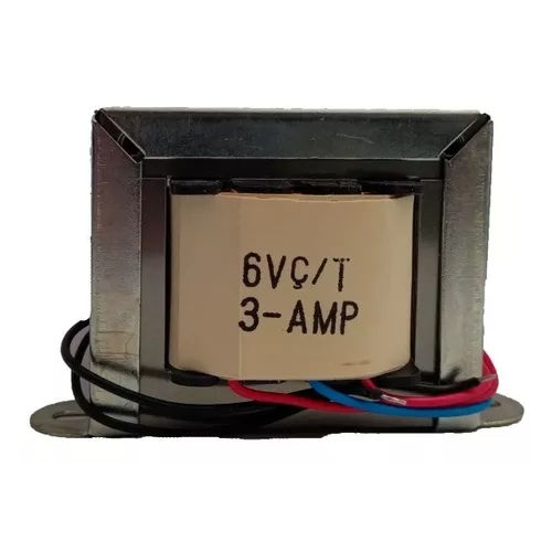 TRANSFORMADOR DE 6V A 3AMP - Hergui Musical