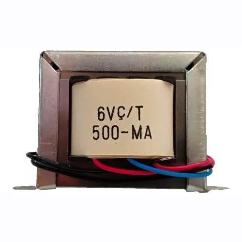 TRANSFORMADOR 6V 500MA  RAMOS TR6V-500MA