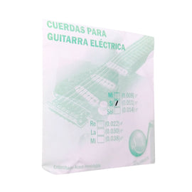 CUERDA 2DA. SUELTA P/ GUITARRA ELECTRICA  LISA ACERO ESTAÑAO (.011)   SONATINA   6002-D