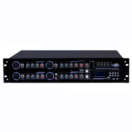 CONSOLA DE 4 CANALES TIPO RACK C/ ENTRADA USB/BLUETOOTH  XSS    DMX-4200-RACK