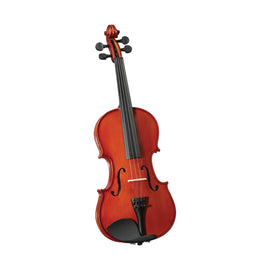 Violín 3/4 Cervini con tapa de abeto, fondo y costados de maple sólido tallado a mano, cabezal de maple sólido, afinadores milimétricos  HV-150-3/4 - Hergui Musical