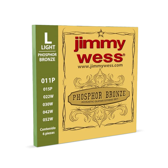 JGO DE CUERDAS ACERO JIMMY WESS WB11