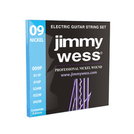 JGO DE CUERDAS ELECTRICA JIMMY WESS WN1009