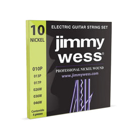 JGO DE CUERDAS ELECTRICA JIMMY WESS   WN1010