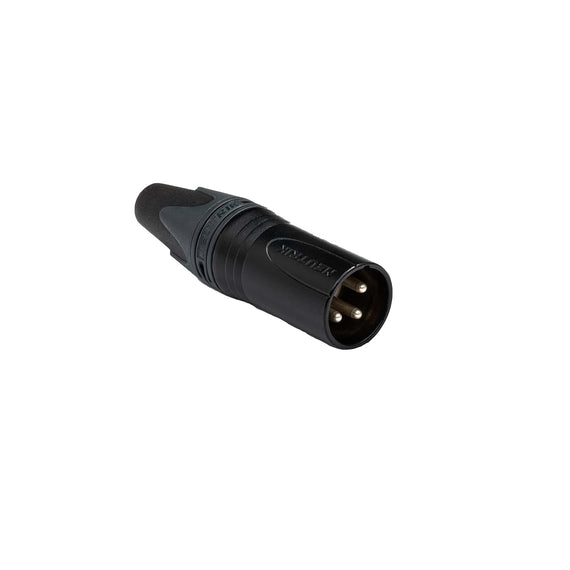 CONECTOR XLR MACHO P/PLATA NEUTRIK    NC3MXX-BAG