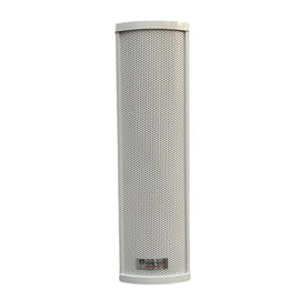 BAFLE AMBIENTAL SOUNDTRACK TIPO COLUMNA PARA INTEMPERIE 40w COLOR BLANCA CON MALLA DE ALUMINIO Y SOPORTES DE MONTAJE  SOUNDTRACK   OS-3470W