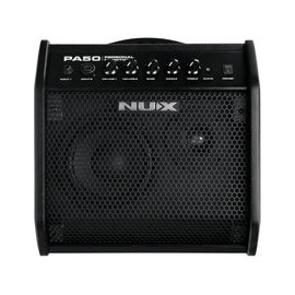 Combo para guitarra y voz, potencia de 50 watts, 2 canales (jack 1/4 y combo Jack/XLR), ecualizador de 3 bandas, woofer de 6.5"  NUX  PA50