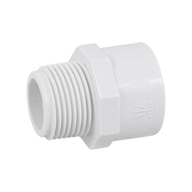 Adaptador macho de pvc de 3/4", foset  PVC-612