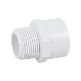 Adaptador macho de pvc de 1", foset    PVC-613