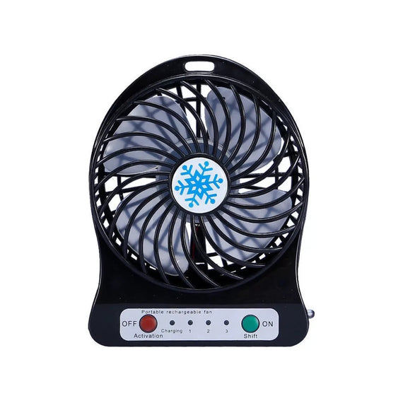 VENTILADOR PORTATIL CON BATERÍA RECARGABLE   ROMMS   VEN-01