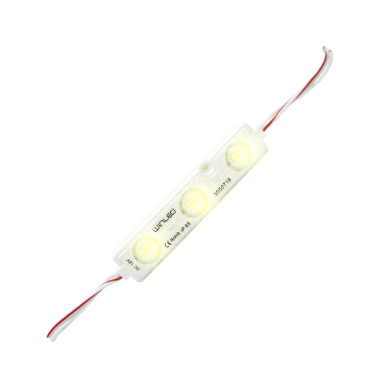 MODULO 3 LEDS SMD2835 0.72W BLANCO CALIDO EXTERIOR  WINLED   WMO-009