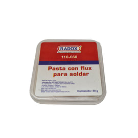 BOTE DE PASTA PARA SOLDAR 50g  RADOX   110-660 - Hergui Musical