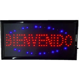 ANUNCIO LUMINOSO DE LEDS "BIENVENIDO"  RADOX   246-406 - Hergui Musical