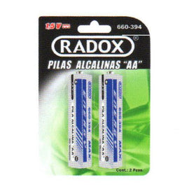 PILAS ALCALINAS 1.5 Vcc AA  RADOX   660-394 - herguimusical