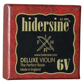 COLOFONÍA DELUXE PARA VIOLÍN, NEGRA  HIDERSINE  6VX - herguimusical