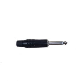 PLUG 6.3mm MONO BAQUELITA (NEGRO)  RADOX    705-910 - Hergui Musical