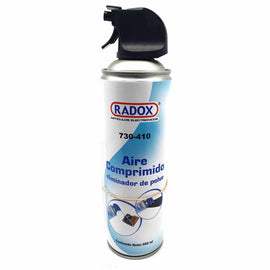 AIRE COMPRIMIDO ELIMINADOR DE POLVO 660mL  RADOX   730-410 - Hergui Musical