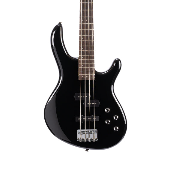 BAJO ELÉCTRICO 4 CUERDAS ACTION PLUS NEGRO  CORT  ACTION-BASS-PLUS-BK - Hergui Musical