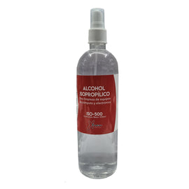 ALCOHOL ISOPROPILICO 500ml CON ATOMIZADOR  ISO-500   XTRON - Hergui Musical