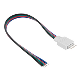 Cable de alimentación para tira led RGB  STEREN   MODLED-028 - Hergui Musical