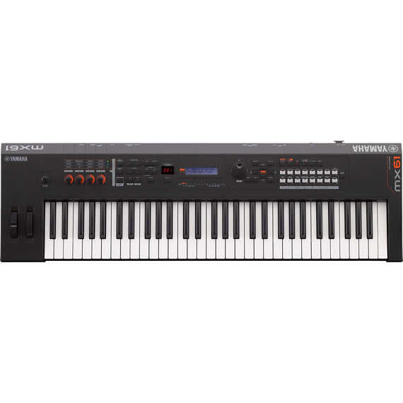 SINTETIZADOR CONTROLADOR 61 TECLAS, NEGRO  YAMAHA   MX61 BK - herguimusical