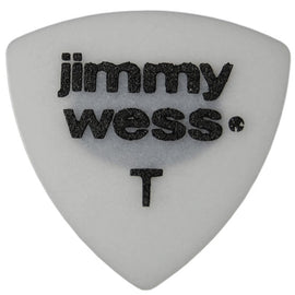 PUA 1 PIEZA TRIANGULO BLANCO CON LIJA THIN  JIMMY WESS    P-60 - herguimusical