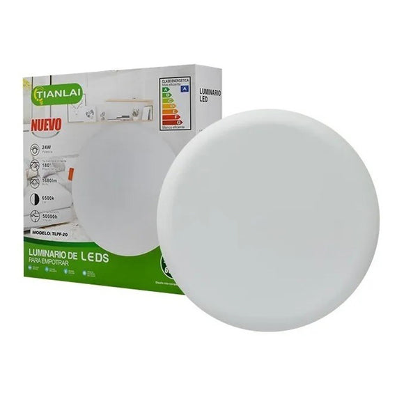 Lampara Led Sobreponer 24w 3000k Cuadrada. Lam-s38