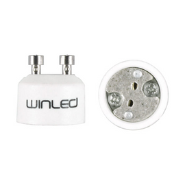 ADAPTADOR DE BASE GU10 A LAMPARA MR16  WINLED   WAD-004 - Hergui Musical