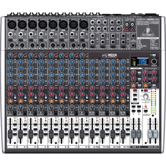 MEZCLADORA BEHRINGER X2222USB - herguimusical